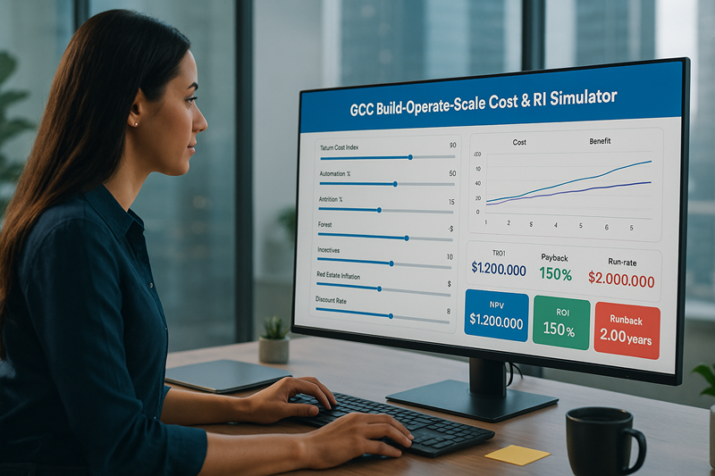 GCC Build-Operate-Scale Cost ROI Simulator