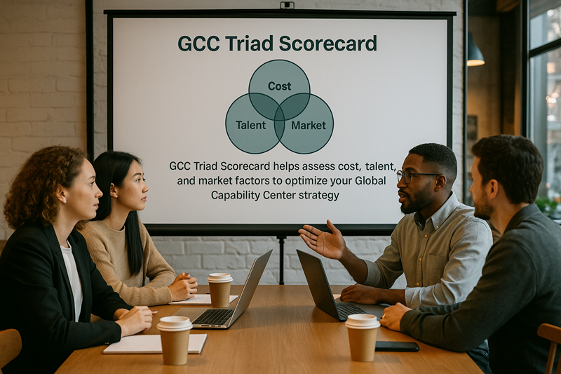 GCC Triad Scorecard – Analyze Market, Talent and Costs