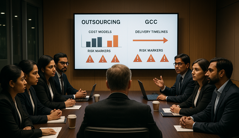 Global Capability Center vs Outsourcing: Key Differences