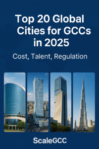 Top 20 Global Cities for GCCs in 2025